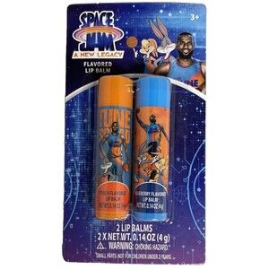 Space Jam A New Legacy 2 Pack Flavored Lip Balm Looney Tunes Warner Bros